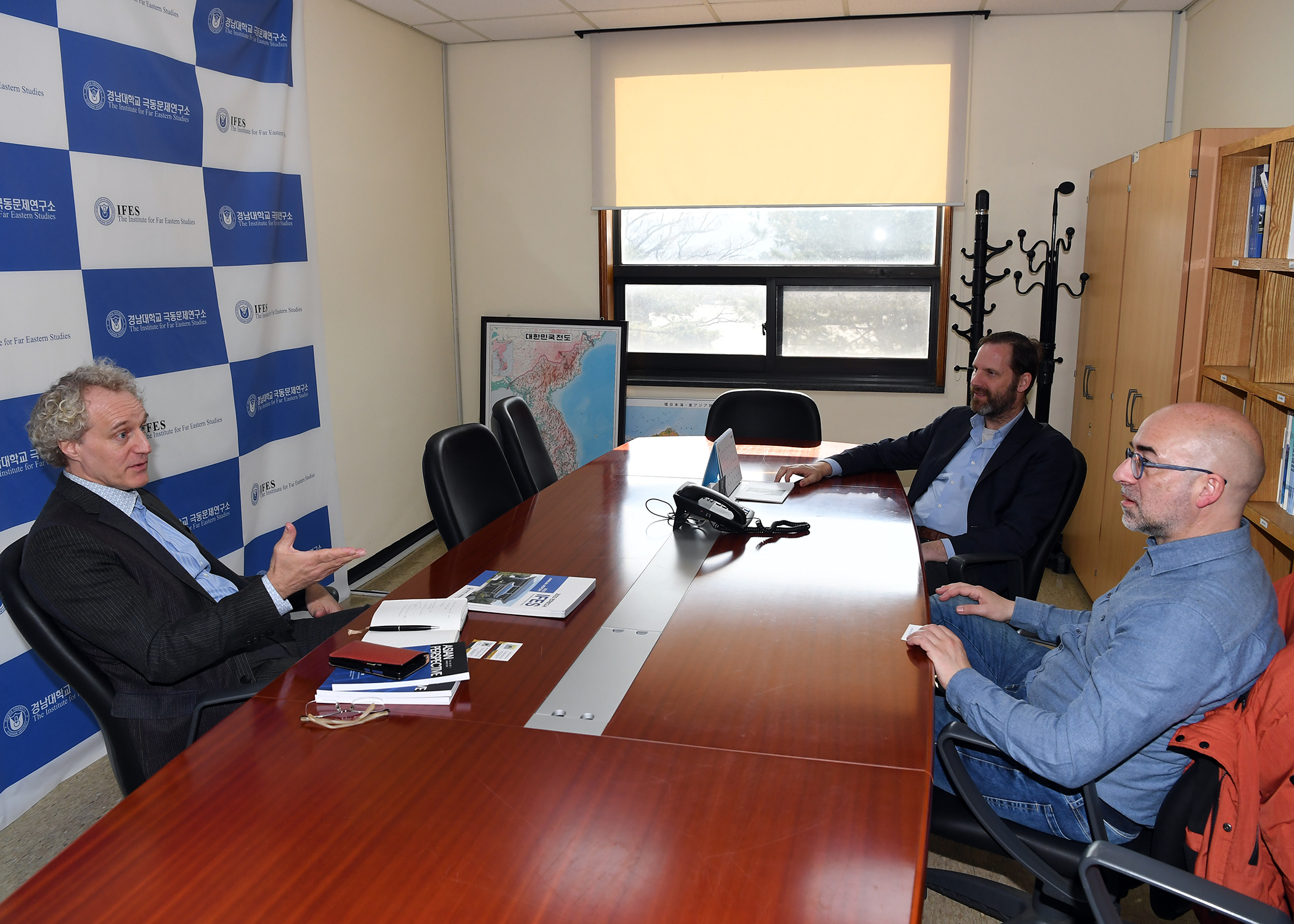 Delegation from American University in Iraq, Sulaimani Visits IFES 첨부 이미지