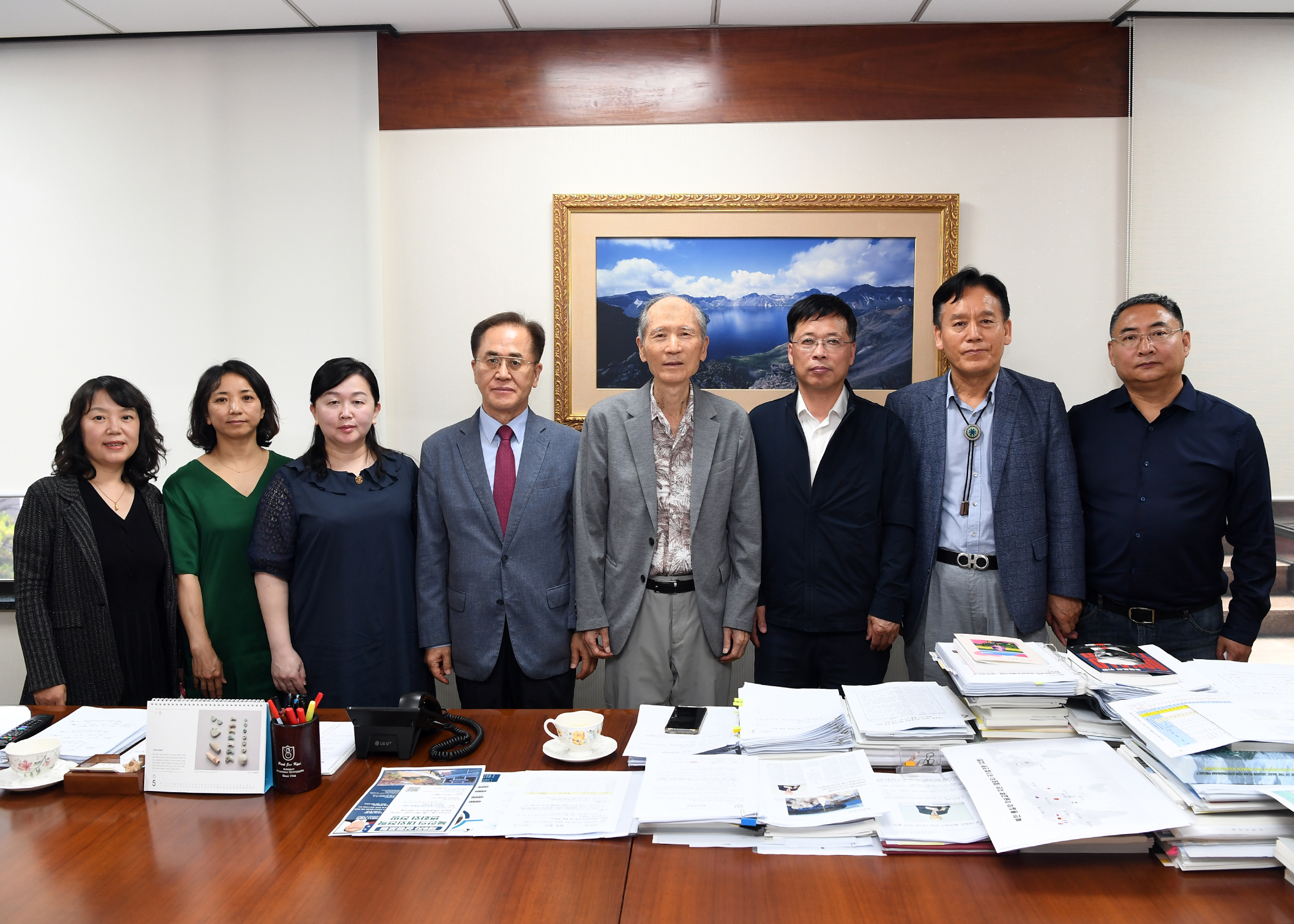 Delegation from the Jilin Academy of Social Sciences visits IFES 첨부 이미지